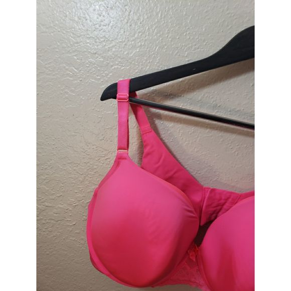 Torrid Curve Pink Bra size 44DDD - Picture 2 of 12